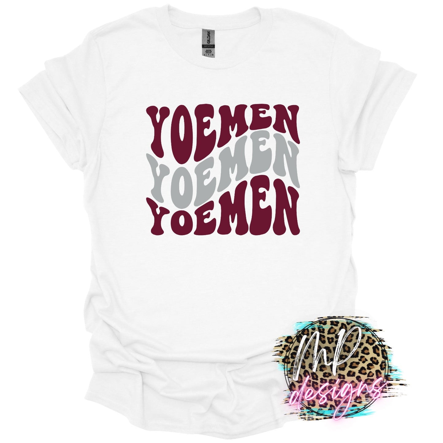 YOEMEN WAVY RETRO T-SHIRT